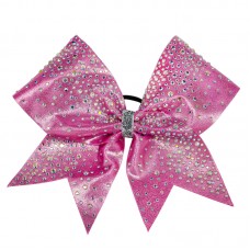 Rhinestone Light Pink Sparkle Bow