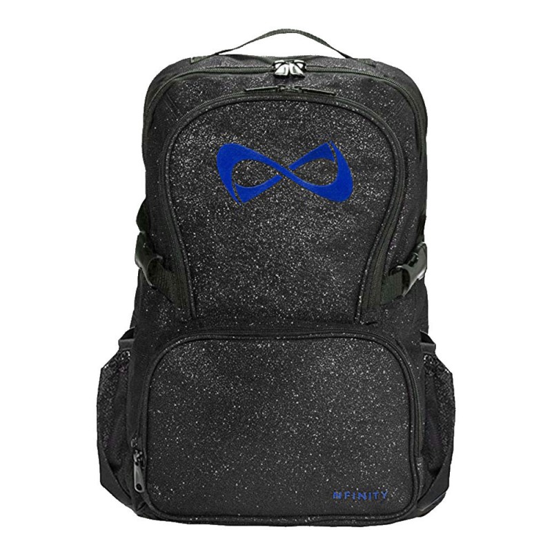 black glitter backpack