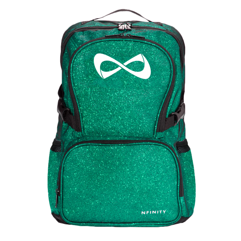 Nfinity Emerald Green Sparkle Backpack
