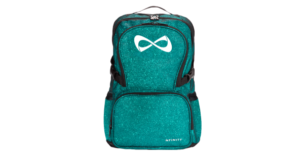 Grey/Teal Nfinity Sparkle Petite Backpack 
