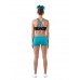Nfinity Teal Shorts