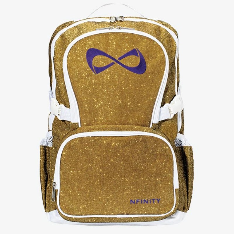 nfinity purple sparkle backpack